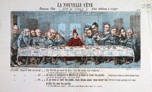 Nowa Wieczerza, Komuna Paryska, 1871 autorstwa Unbekannt