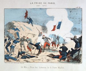 Zdobycie Paryża, 22 maja 1871 autorstwa Unbekannt