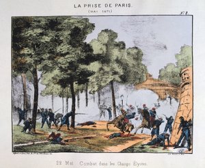 Zdobycie Paryża, 22 maja 1871 autorstwa Unbekannt