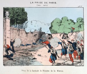 Zdobycie Paryża, maj 1871 autorstwa Unbekannt
