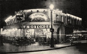 Rotunda, Boulevard du Montparnasse, ca. 1925. autorstwa Unbekannt