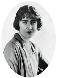Lady Elżbieta Bowes-Lyon w 1923, 1937 autorstwa Unbekannt