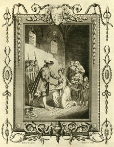 Lady Elżbieta Grey prosi Edwarda IV o przywrócenie jej ziem, 1461, 1783 . autorstwa Unbekannt
