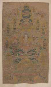 Mandala Lamaistyczna, XVII wiek. autorstwa Unbekannt