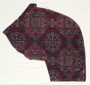 Fragment lampy z medalionami z liści, 1300-1499. autorstwa Unbekannt