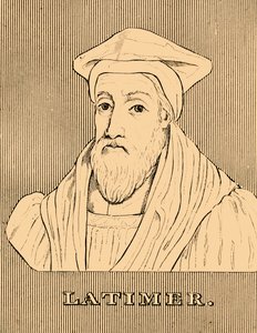 Latimer, c1487-1555, 1830. autorstwa Unbekannt