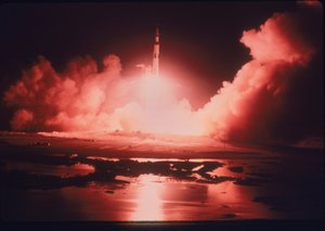 Rozpoczęcie misji Apollo 17, 1972 autorstwa Unbekannt