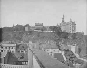 Budynki uniwersytetu Laval, miasto Quebec, c1897. autorstwa Unbekannt