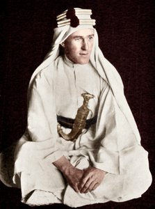 Lawrence z Arabii, początek XX wieku. autorstwa Unbekannt