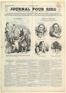 Le Journal Pour Rire, Journal dIimages, Journal Comique, Critique, Satirique et..., 23 sierpnia 1850. autorstwa Unbekannt