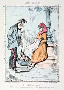 Targ królików, 1870-1871 autorstwa Unbekannt