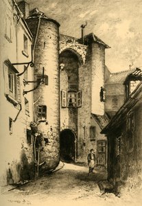 Przejście od Chénizelles do Laon Aisne, 1903. autorstwa Unbekannt