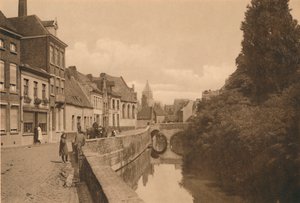 Quai des Menetriers, ok. 1928 autorstwa Unbekannt