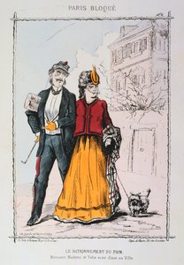 Racjonowanie chleba, 1870-1871 autorstwa Unbekannt