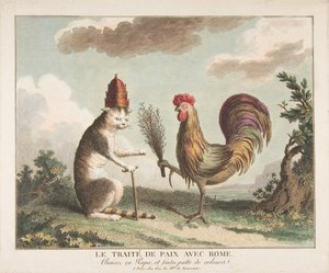 Traktat pokojowy z Rzymem Traktat pokojowy z Rzymem, ca. 1789. autorstwa Unbekannt