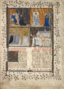 Karta z rękopisu Valeriusa Maximusa, francuska, ca. 1380-90. autorstwa Unbekannt
