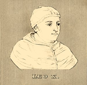Leon X, 1475-1521, 1830. autorstwa Unbekannt