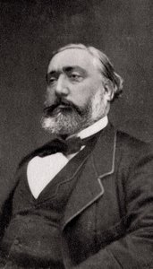 Leon Gambetta, francuski mąż stanu, 1881 autorstwa Unbekannt