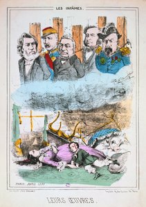 The Infames, Komuna Paryska, kwiecień 1871 autorstwa Unbekannt