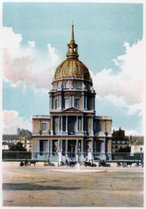 Les Invalides, Paryż, ok. 1900 autorstwa Unbekannt