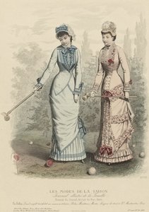 Moda sezonu, Illustrated Journal of the Family, 1880. autorstwa Unbekannt
