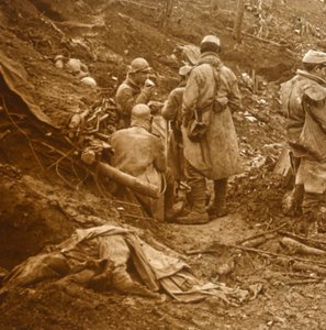 Les Eparges, północna Francja, 1915 autorstwa Unbekannt