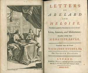 Listy Abelarda i Heloise, 1743 autorstwa Unbekannt