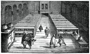 Biblioteka Uniwersytetu Leyden, Holandia, XVII wiek, 1870 autorstwa Unbekannt