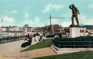 Pomnik łodzi ratunkowej, Margate, Kent c1905 autorstwa Unbekannt