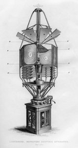 Obrotowy aparat dioptrii w latarni morskiej, 1866 autorstwa Unbekannt