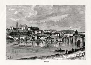 Limoges, Francja, 1879 autorstwa Unbekannt