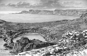 Zatoka Lindos, Rodos, Grecja, ok. 1890 r. autorstwa Unbekannt