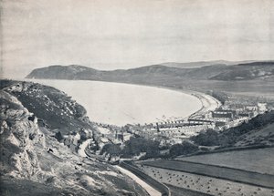 Llandudno - Patrząc w dół z góry, 1895 autorstwa Unbekannt