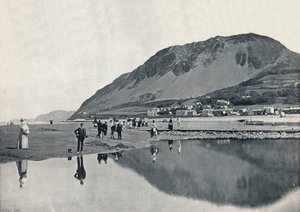 Llanfairechan - Wioska i Góra Penmaenmawr, 1895 autorstwa Unbekannt
