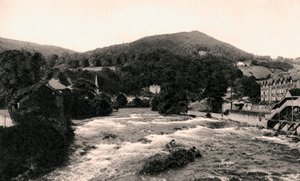 Llangollen, Denbighshire, Walia, początek XX wieku autorstwa Unbekannt