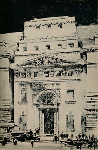 Nowy budynek Lloyds: Wejście od ulicy Leadenhall, 1928 autorstwa Unbekannt