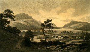 Loch-tay, z Killin, 1802. autorstwa Unbekannt