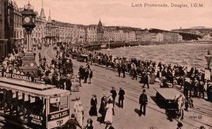 Promenada Loch, Douglas, Wyspa Man, c1920 autorstwa Unbekannt