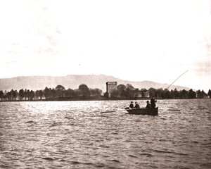 Zamek Lochleven, Kinross, Szkocja, 1894. autorstwa Unbekannt