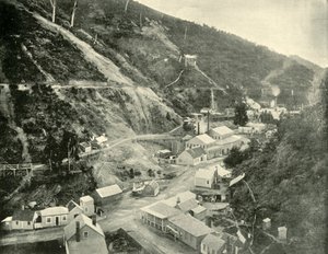 Kopalnia Złota Długi Tunel, Walhalla, 1901. autorstwa Unbekannt