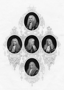 Lord Kanclerzy Wielkiej Brytanii, 1877 r autorstwa Unbekannt