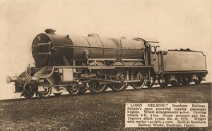 Lord Nelson, Southern Railway, ok. 1930. autorstwa Unbekannt