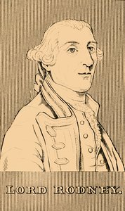 Lord Rodney, 1718-1792, 1830. autorstwa Unbekannt
