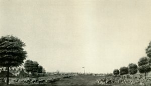 Lord Wellesley Przegląd ochroniarzy w Ballygunge, c1770, c19250. autorstwa Unbekannt
