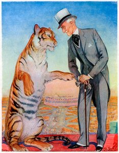 Lord Willingdon i przyjaciel, 1934 autorstwa Unbekannt