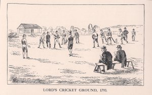 Boisko do krykieta Lords, Londyn, 1793 1912 autorstwa Unbekannt