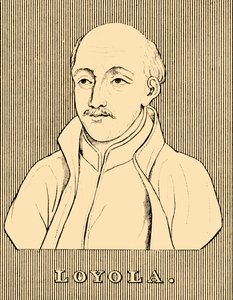 Loyola, 1491-1556, 1830. autorstwa Unbekannt