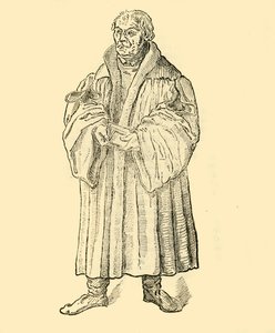 Głoszenie Lutra, ok. 1500-1520, 1890. autorstwa Unbekannt
