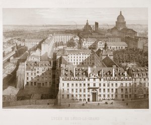 Liceum Louis-le-Grand, Paryż, 1867 autorstwa Unbekannt