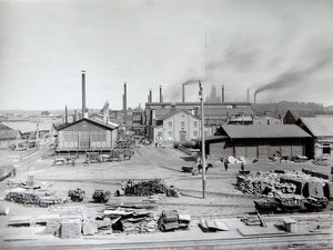 Odlewnia żelaza Lysva, Rosja, 1900 autorstwa Unbekannt